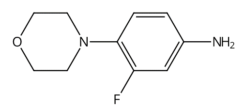 3-氟-4-(4-吗啉基)-苯胺,3-fluoro-4-(morpholinyl)aniline,CAS号93246-53-8